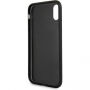 BMW Hexagon Hard kožené puzdro pre iPhone X – čierna