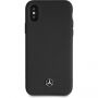 Mercedes Lining silikónové puzdro pre iPhone X – čierna