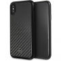 Mercedes Hard case Dynamic Carbon kryt pre iPhone X – čierna