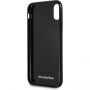 Mercedes Hard case Dynamic Carbon kryt pre iPhone X – čierna