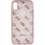 Guess Original kryt pre iPhone X – zlatoružová