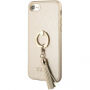 Guess Saffiano Ring puzdro pre iPhone SE (2020/2022) / 8 / 7 – béžová