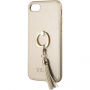 Guess Saffiano Ring puzdro pre iPhone SE (2020/2022) / 8 / 7 – béžová