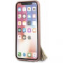 Guess Saffiano Ring puzdro pre iPhone X – ružová