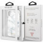 Guess Marble puzdro pre iPhone X – biela