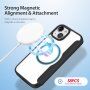 DUX DUCIS Skin X flipové puzdro s MagSafe pre iPhone 15 - čierne