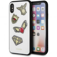 Guess Iconic puzdro pre iPhone X – biela