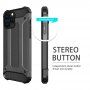 Super odolný "Armor" kryt pre iPhone 15 Pro - zlatý