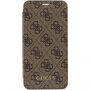 Guess Charms Book 4G puzdro pre iPhone X – hnedá