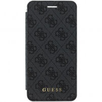 Guess Charms Book 4G puzdro pre iPhone 7 Plus/8 Plus – sivá