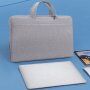 BUBM elegantná univerzálna taška pre MacBook do 16" - čierna