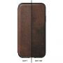 Nomad Folio Leather case puzdro pre Apple iPhone XS Max – hnedá