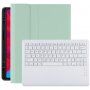 Puzdro s klávesnicou a priestorom na Apple Pencil pre iPad Pro 12,9" (2018 – 2022) - zelené