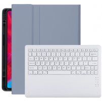 Puzdro s klávesnicou a priestorom na Apple Pencil pre iPad Pro 12,9" (2018 – 2022) - modrosivé