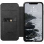 Nomad Folio Leather case puzdro pre Apple iPhone XS Max – čierna