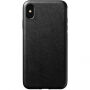 Nomad Rugged Leather case odolný kryt pre Apple iPhone XS Max – čierna