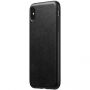 Nomad Rugged Leather case odolný kryt pre Apple iPhone XS Max – čierna