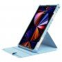 Odolné otočné 360° puzdro s priestorom na Apple Pencil pre iPad Pro 12,9" (2018 – 2022) - modré