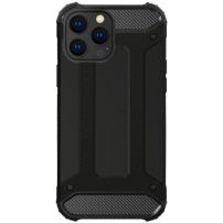Super odolný "Armor" kryt pre iPhone 15 Pro - čierny
