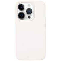 Silikónový kryt pre iPhone 15 Pro - biely