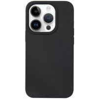 Silikónový kryt pre iPhone 15 Pro - čierny