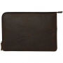 Decoded Waxed Slim kožená taška pre iPad Pro 12,9" / MacBook do 14" - hnedá
