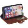 Decoded Leather kožené puzdro pre iPhone X – hnedá