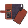 Decoded Leather 2in1 Wallet puzdro pre Apple iPhone XS Max – hnedá