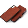 Decoded Leather 2in1 Wallet puzdro pre Apple iPhone XS Max – hnedá