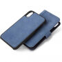 Decoded Leather 2in1 Wallet puzdro pre Apple iPhone XS Max – modrá