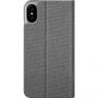 LAUT Apex Knit puzdro pre iPhone X – sivá