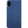 LAUT Apex Knit puzdro pre iPhone X – modrá