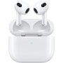 Originálne Apple bezdrôtové slúchadlá AirPods 3 s Lightning nabíjacím puzdrom (2021) - biela