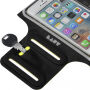 LAUT Slim neoprénové puzdro na ruku pre Apple iPhone 5 / 5S / SE (2016) – žltá