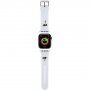 Karl Lagerfeld Karl and Choupette Head NFT remienok pre Apple Watch 42mm / 41mm / 40mm / 38mm - biely