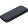 NJORD Leather flipové puzdro s MagSafe pre iPhone 14 - tmavosivé