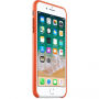 Originálne Apple kožené puzdro pre iPhone 8 Plus/7 Plus – jasná oranžová