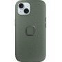 Peak Design Everyday Case kryt pre iPhone 15 Plus - zelený