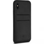Twelve South Relaxed Leather Clip kožené puzdro pre iPhone X – čierna