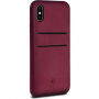 Twelve South Relaxed Leather Clip kožené puzdro pre iPhone X – červená