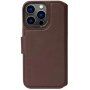 Decoded Detachable Wallet 2 v 1 odnímateľné flipové puzdro pre iPhone 14 Pro Max - hnedé