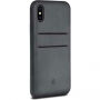 Twelve South Relaxed Leather Clip kožené puzdro pre iPhone X – sivá