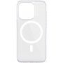 EPICO Resolve transparentný kryt s MagSafe pre iPhone 15 Pro - číry