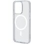 EPICO Resolve transparentný kryt s MagSafe pre iPhone 15 Pro - číry