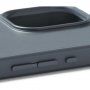 Mujjo Impact Leather kožený kryt s MagSafe pre iPhone 15 Pro Max - tmavosivý