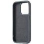 Mujjo Impact Leather kožený kryt s MagSafe pre iPhone 15 Pro Max - tmavosivý