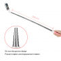 JOYROOM selfie tyč s drôtovou spúšťou pre iPhone – čierna