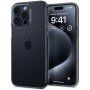 Spigen Crystal Flex transparentný kryt pre iPhone 15 Pro - sivý