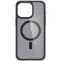 Spigen Ultra Hybrid MagFit transparentný kryt s MagSafe pre iPhone 15 Pro Max - čierny