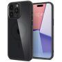 Spigen Ultra Hybrid MagFit transparentný kryt s MagSafe pre iPhone 15 Pro Max - čierny